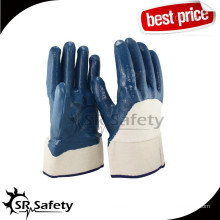 SRSAFETY Nitril beschichtete Handschuh ölbeständige Handhandschuhe / Schutzhandschuhe